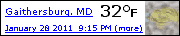 Click for Gaithersburg, MD Forecast